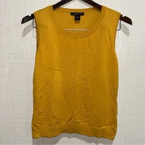 AUGUST SILK stretchy silk top women’s medium
